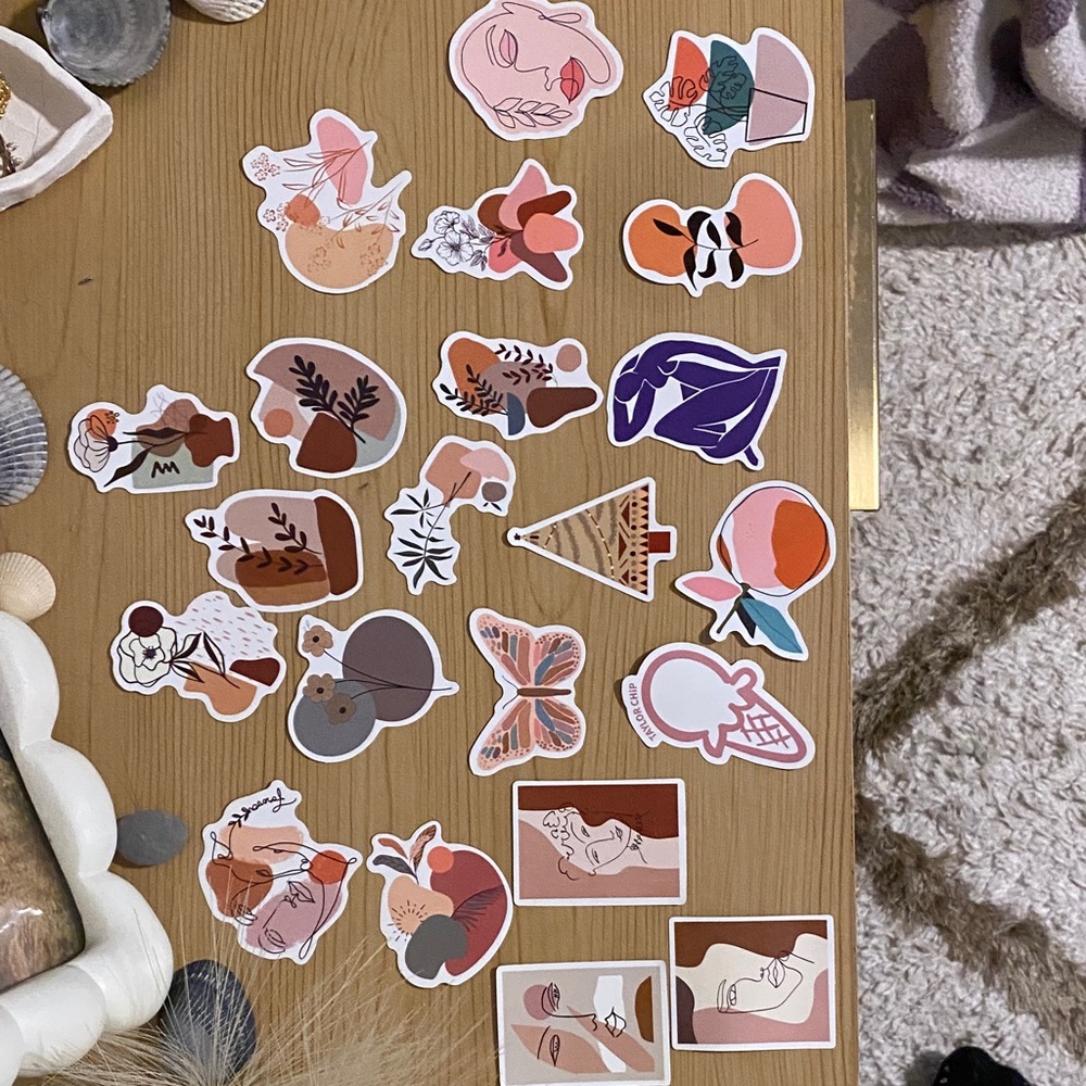 Artistic Pet Sticker Collection over 15pc